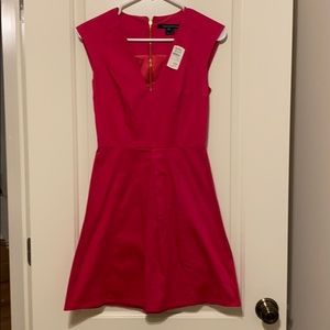 Bright pink French Connection Mini Dress